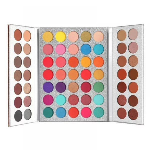 Beauty Glazed 63 Colors eyeshadow pallete Glitter Makeup Matte Eye Shadow