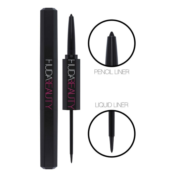 Huda Beauty Life Liner Double Ended Eyeliner Liquid & Pencil