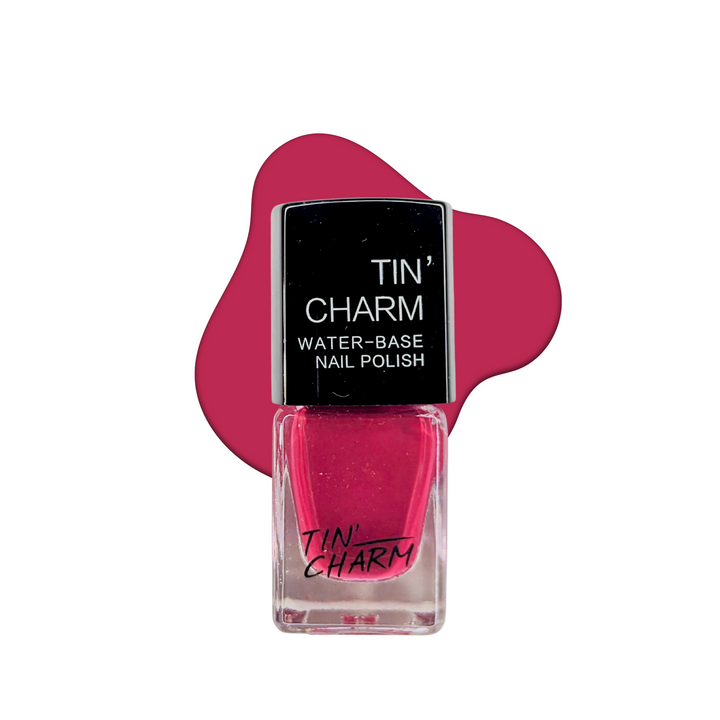 Tin' Charm Nail Polish | Peel Off | Noble Pink 