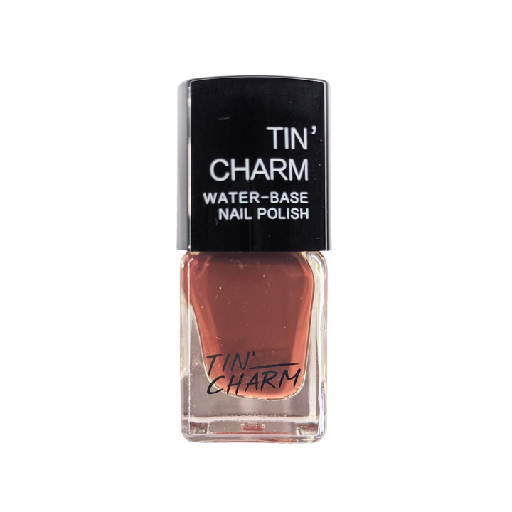 Tin' Charm Nail Polish | Peel Off | Noble Brown