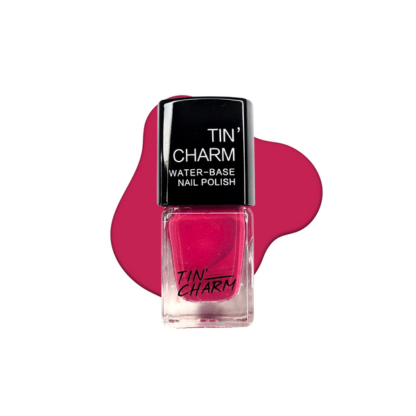 Tin' Charm Nail Polish | Peel Off | Iconic Pink