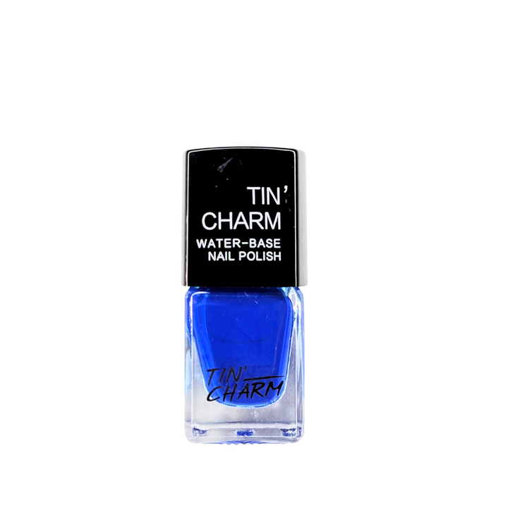 Tin' Charm Nail Polish | Peel Off | Blue Lady 